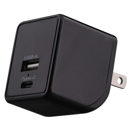 USB & USB-C Dual Wall Charger 3.1 Amp (ONLINE ORDER ONLY)