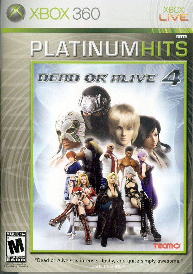 Dead or Alive 4 (Platinum Hits) (Xbox 360) (ONLINE ORDER ONLY)