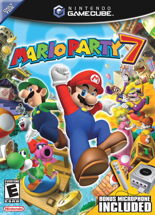 Mario Party 7 w/ Microphone (Gamecube) (Online Order Only)
