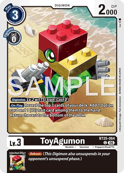 ToyAgumon [BT25-064] [Dual Revolution]