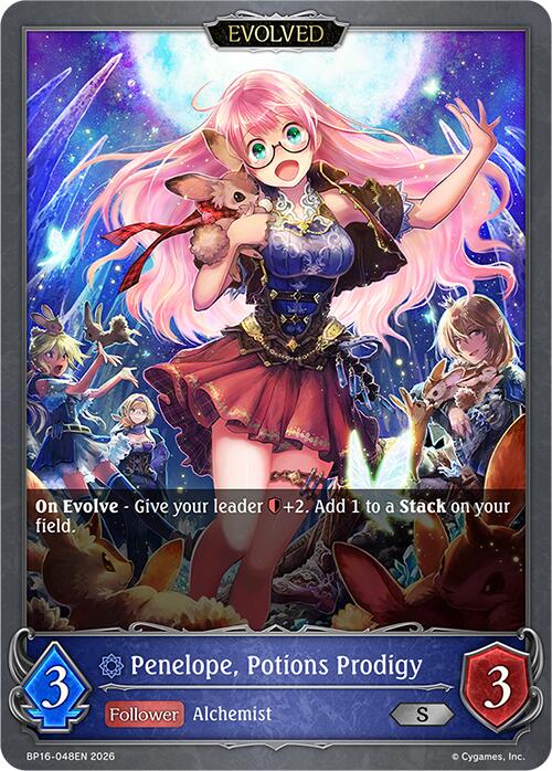 Penelope, Potions Prodigy (Evolved) (BP16-048EN) [New World Genesis]
