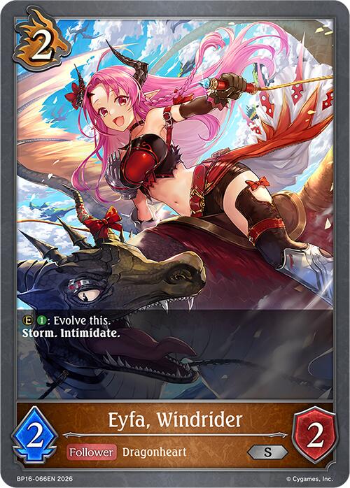 Eyfa, Windrider (BP16-066EN) [New World Genesis]