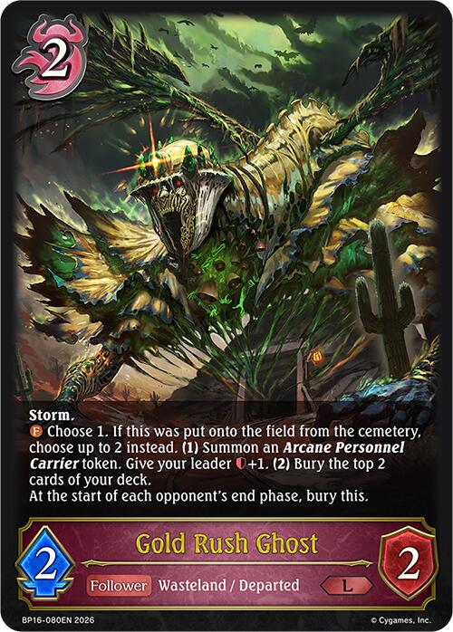 Gold Rush Ghost (BP16-080EN) [New World Genesis]