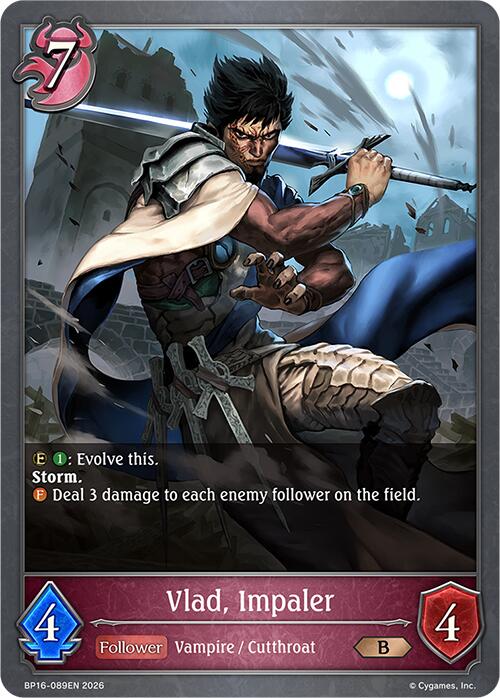 Vlad, Impaler (BP16-089EN) [New World Genesis]