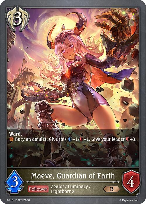 Maeve, Guardian of Earth (BP16-109EN) [New World Genesis]