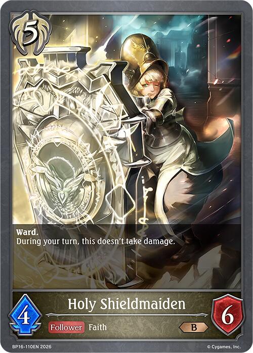 Holy Shieldmaiden (BP16-110EN) [New World Genesis]