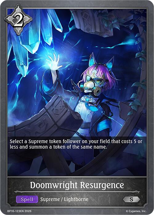 Doomwright Resurgence (BP16-123EN) [New World Genesis]