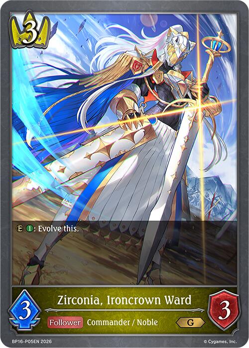 Zirconia, Ironcrown Ward - P04 (Foil) (BP16-P05EN) [New World Genesis]