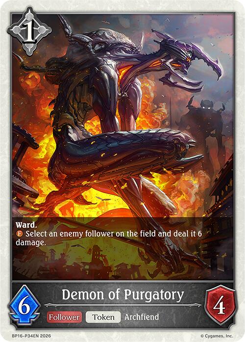 Demon of Purgatory - P34 (Foil) (BP16-P34EN) [New World Genesis]