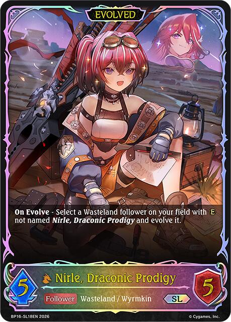 Nirle, Draconic Prodigy (Evolved) (BP16-SL18EN) [New World Genesis]