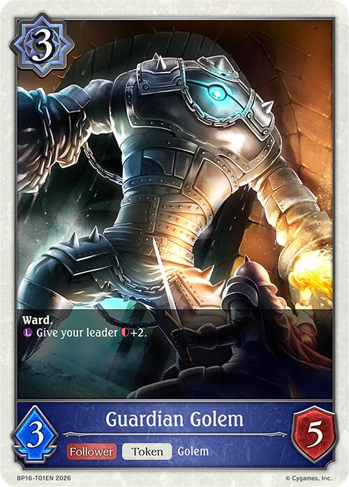 Guardian Golem (BP16-T01EN) [New World Genesis]