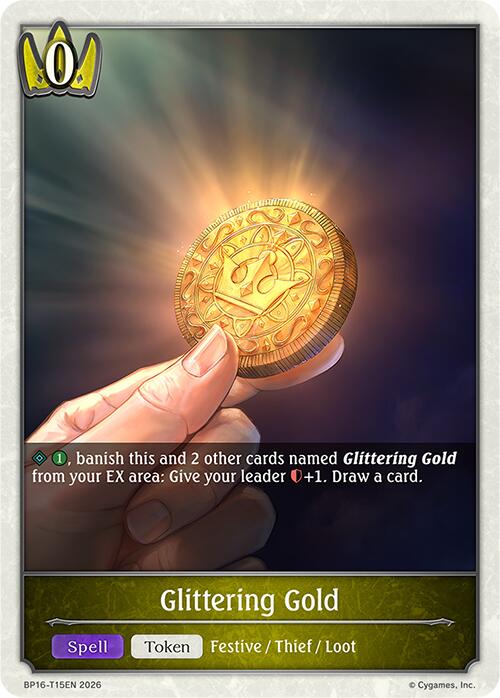 Glittering Gold (BP16-T15EN) [New World Genesis]