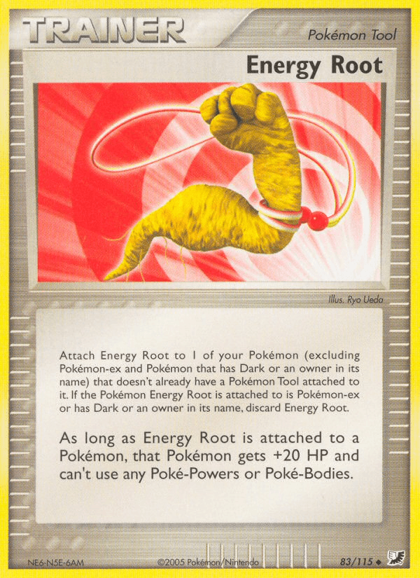 Energy Root (83/115) [EX: Unseen Forces] (Online Only)