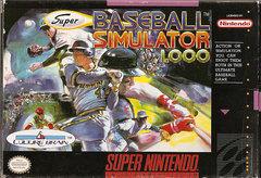 Super Baseball Simulator 1.000 - Super Nintendo (ONLINE ORDER ONLY)