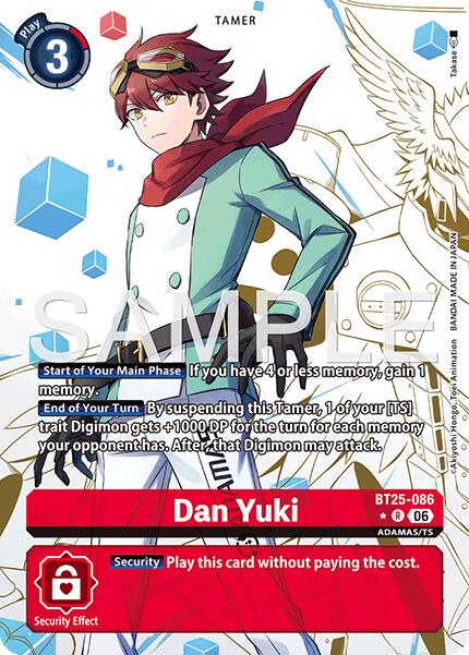 Dan Yuki [BT25-086] (Alternate Art) [Dual Revolution]