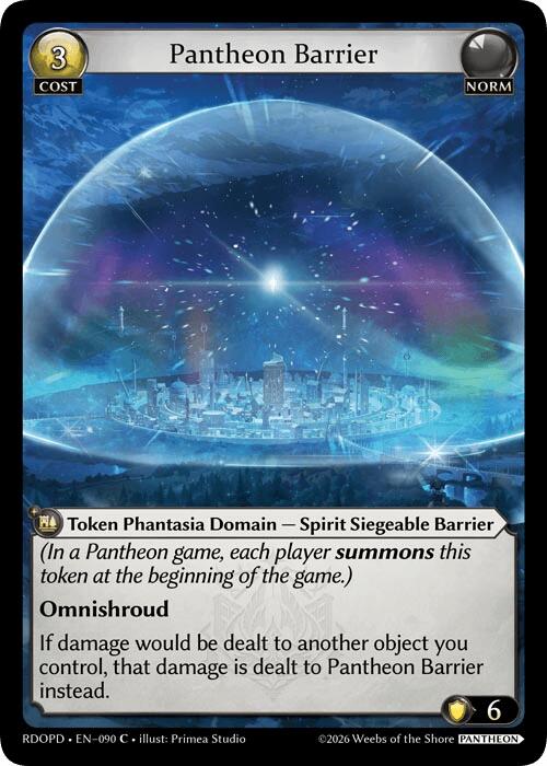 Pantheron Barrier (090) [Radiant Origins: Pantheon]