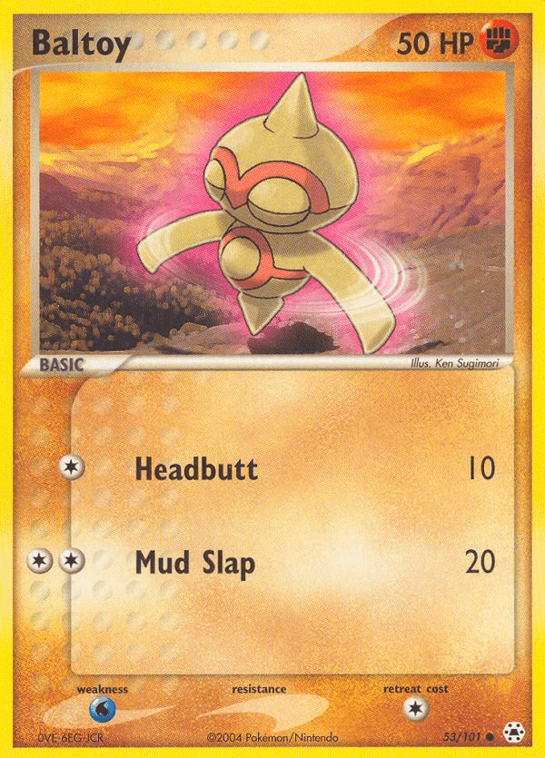 Baltoy (53/101) [EX: Hidden Legends] (Online Only)
