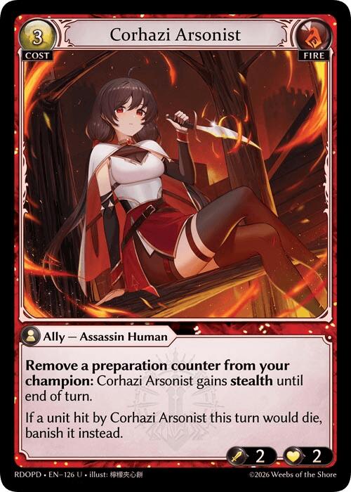 Corhazi Arsonist (126) [Radiant Origins: Pantheon]