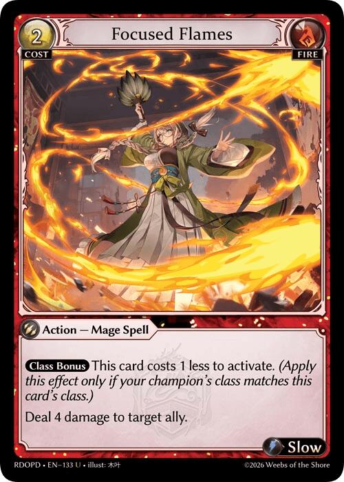 Focused Flames (133) [Radiant Origins: Pantheon]