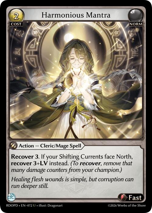 Harmonious Mantra (072) [Radiant Origins: Pantheon]