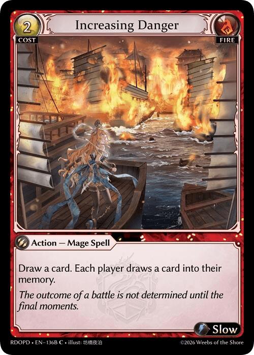 Increasing Danger (136B) [Radiant Origins: Pantheon]