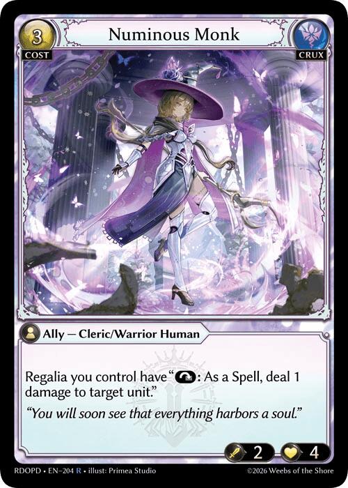 Numinous Monk (204) [Radiant Origins: Pantheon]