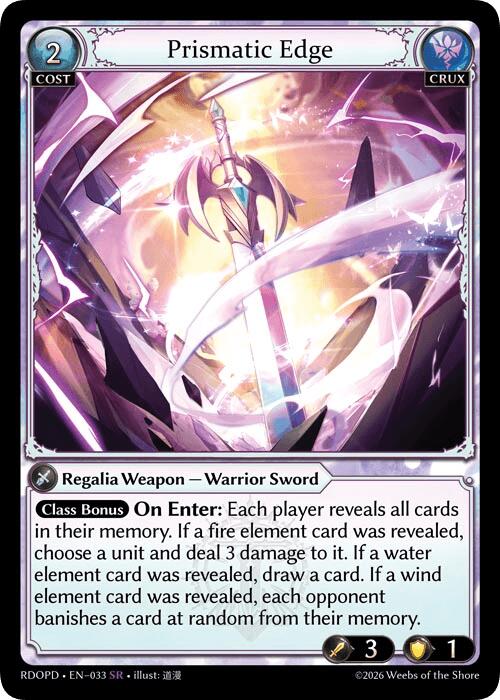 Prismatic Edge (033) [Radiant Origins: Pantheon]