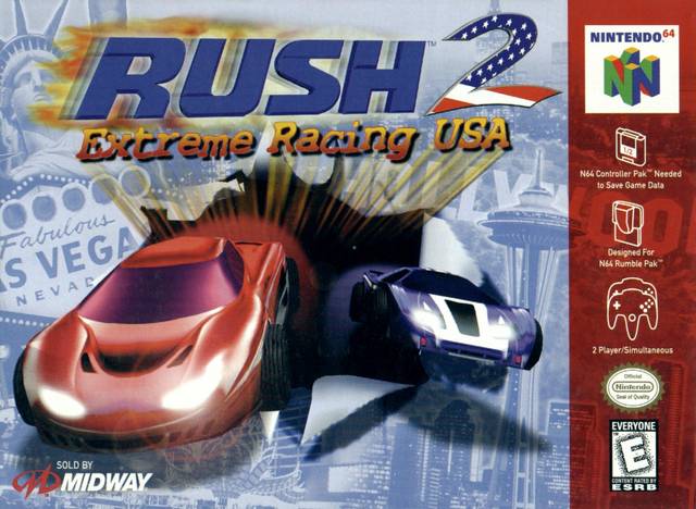 Rush 2 Extreme Racing USA Bundle [Game + Strategy Guide] (Nintendo 64) (Online Order Only)