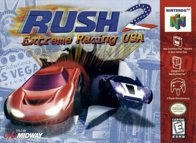Rush 2 Extreme Racing USA (Nintendo 64) (Online Order Only)