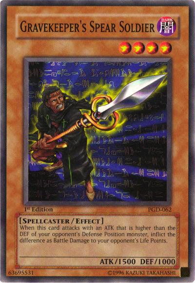 Gravekeeper's Spear Soldier [PGD-062] Common (ONLINE ORDER ONLY)