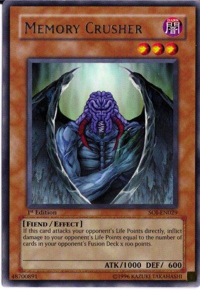 Memory Crusher [SOI-EN029] Rare (ONLINE ORDER ONLY)