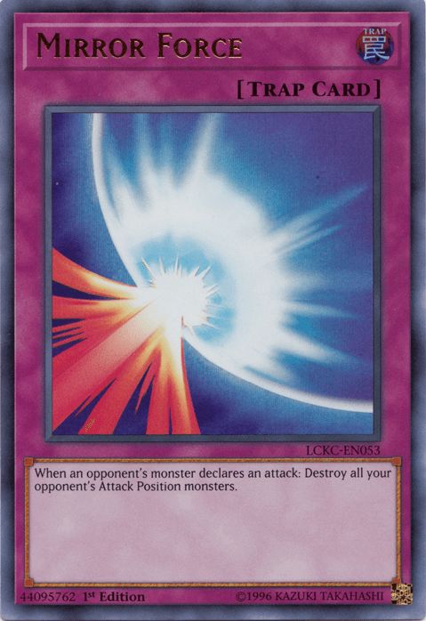 Mirror Force [LCKC-EN053] Ultra Rare (ONLINE ORDER ONLY)