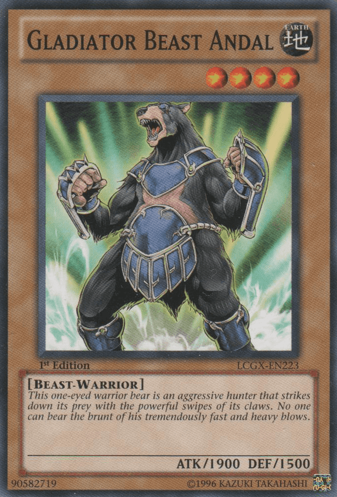 Gladiator Beast Andal [LCGX-EN223] Common (ONLINE ORDER ONLY)
