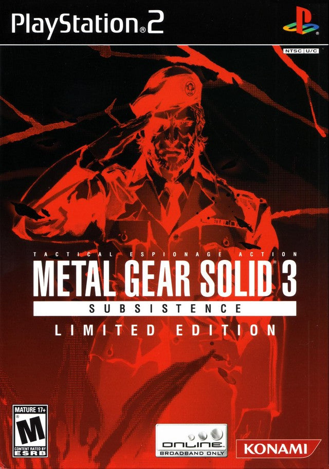 Metal Gear Solid 3 Subsistence Limited Edition (Playstation 2) (Online Order Only)