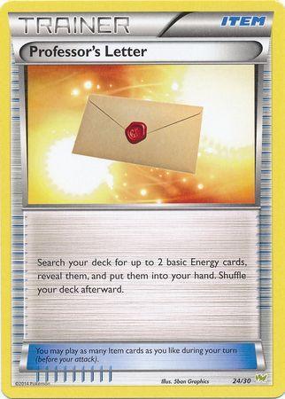 Professor's Letter (24/30) [XY: Trainer Kit - Noivern] (Online Only)
