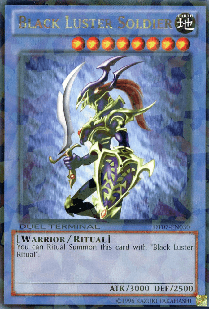 Black Luster Soldier [DT07-EN030] Rare (ONLINE ORDER ONLY)