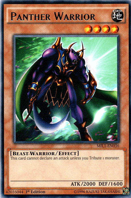 Panther Warrior [MIL1-EN036] Rare (ONLINE ORDER ONLY)