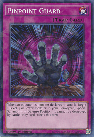 Pinpoint Guard [BP03-EN228] Shatterfoil Rare (ONLINE ORDER ONLY)