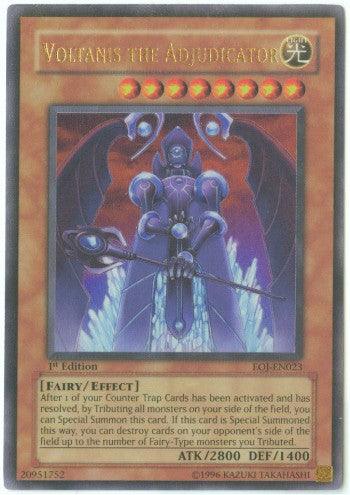 Voltanis the Adjudicator [EOJ-EN023] Ultra Rare (ONLINE ORDER ONLY)