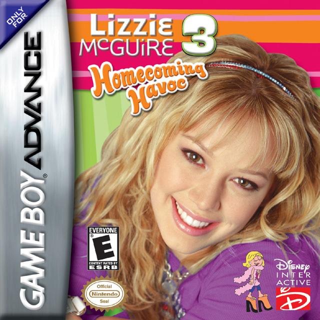 Lizzie McGuire 3: Homecoming Havoc (Gameboy Advance) (ONLINE ORDER ONLY)