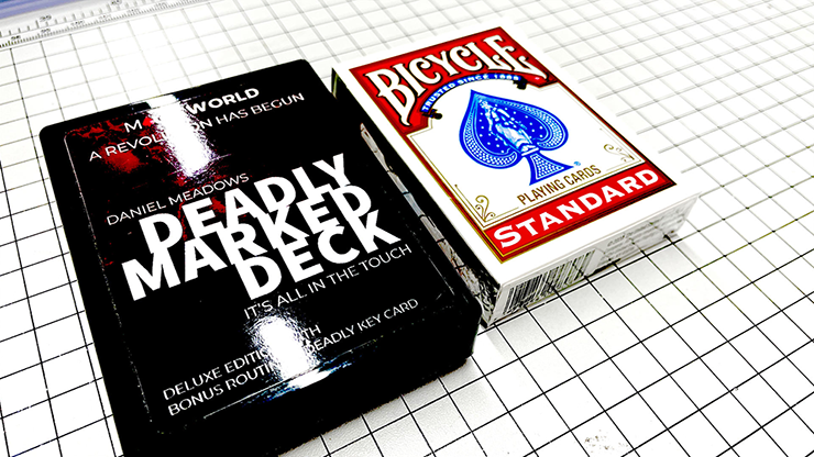 Deadly Marked Deck - Read Cards by Touch Alone! (ONLINE ORDER ONLY)