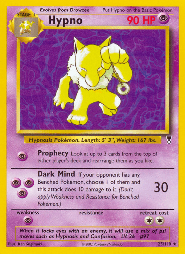 Hypno (25/110) [Legendary Collection] (Online Only)