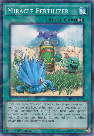 Miracle Fertilizer [BP03-EN162] Shatterfoil Rare (ONLINE ORDER ONLY)