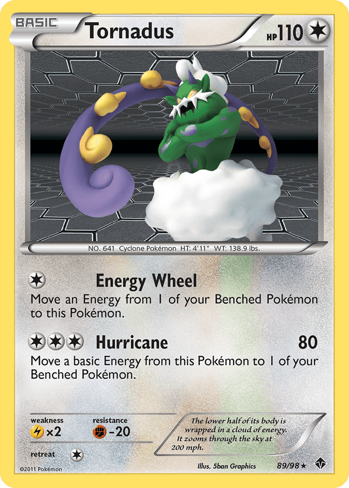 Tornadus (89/98) [Black & White: Emerging Powers] (Online Only)