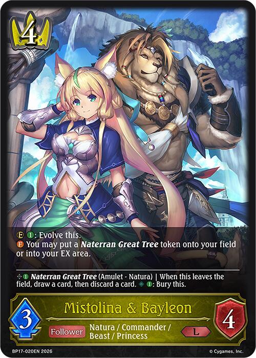 Mistolina & Bayleon (BP17-020EN) [Convergent Destinies]