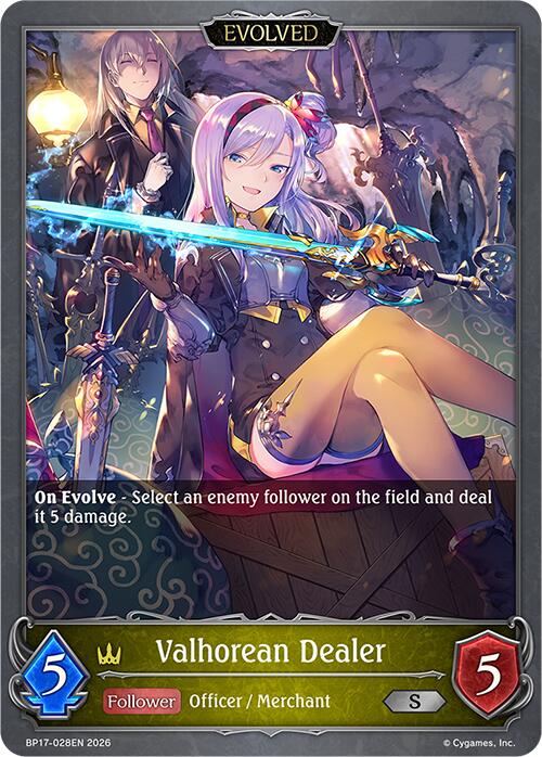 Valhorean Dealer (Evolved) (BP17-028EN) [Convergent Destinies]