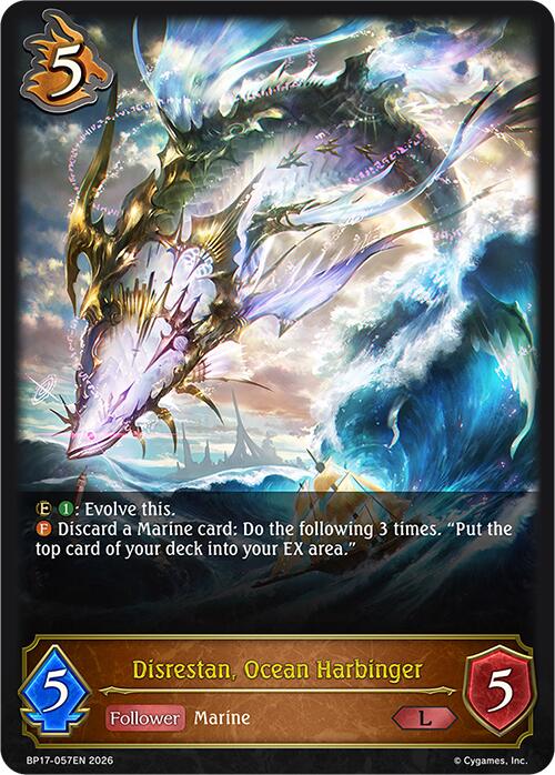 Disrestan, Ocean Harbinger (BP17-057EN) [Convergent Destinies]