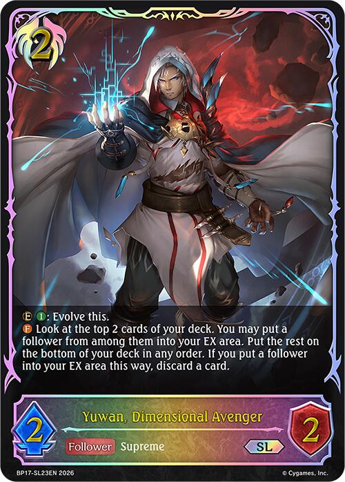Yuwan, Dimensional Avenger (BP17-SL23EN) [Convergent Destinies]