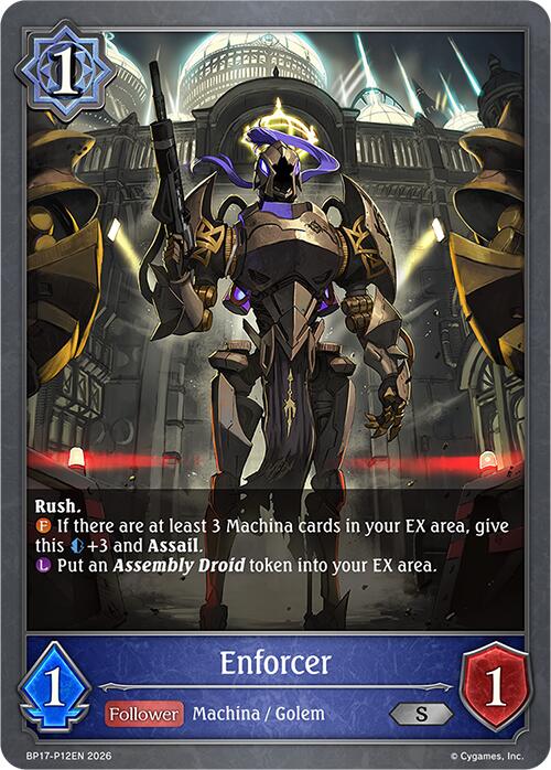 Enforcer - P12EN (Foil) (BP17-P12EN) [Convergent Destinies]