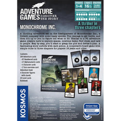 Adventure Games: Monochrome Inc. (ONLINE ORDER ONLY)